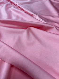 Shiny Finish Milliskin Nylon Spandex Fabric (Medium Pink) | (4 Way Stretch/Per Yard)