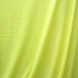 Matte Finish Milliskin Nylon Spandex Fabric (Lemon Yellow) | (4 Way Stretch/Per Yard)