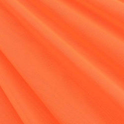 Stretch Sheer Mesh Fabric (Neon Orange) | (4 Way Stretch/Per Yard)