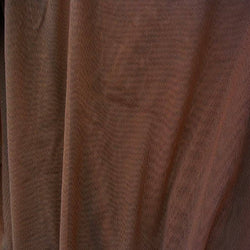 Stretch Sheer Mesh Fabric (Chocolate) | (4 Way Stretch/Per Yard)
