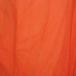 Stretch Sheer Mesh Fabric (Orange) | (4 Way Stretch/Per Yard)