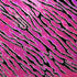 Pink Holographic Thunder Bolt Spandex Fabric | (4 Way Stretch/Per Yard)