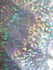 Silver & White Shattered Glass w/ Holographic Foil Spandex Fabric | (4 Way Stretch/Per Yard)