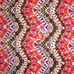 Kaleidoscope Tribal Aztec Pattern Spandex Fabric | (4-Way Stretch/Per Yard) | Multiple Colors