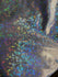 Silver & White Shattered Glass w/ Holographic Foil Spandex Fabric | (4 Way Stretch/Per Yard)