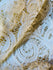 Antique Paisley Pattern Stretch Lace Fabric | (2 Way Stretch/Per Yard) | Multiple Colors