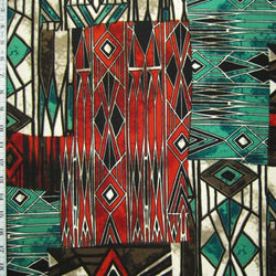 Tribal Summer Aztec Pattern Spandex (4 Way Stretch/Per Yard) | Multiple Colors
