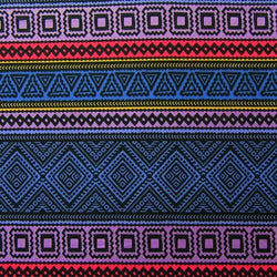 Tribal Summer Nights Aztec Pattern Spandex Fabric | (4-Way Stretch/Per Yard) | Multiple Colors