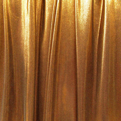 Foil Covered Metallic on Nylon Stretch Mesh Fabric | Multiple Colors | (4 Way Stretch/Per Yard)