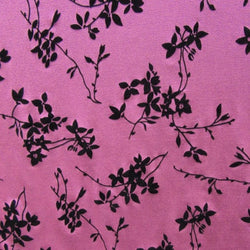 Floral Print on Slinky Fabric |  (2 Way Stretch/Per Yard)