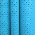 Solid Color Perforated Pleather Fabric w/ PU Coating (Turquoise) | (2 Way Stretch/Per Yard)