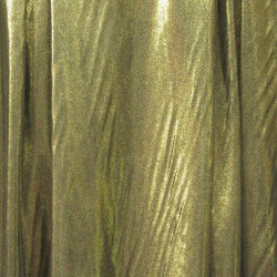 Foil Covered Metallic on Nylon Stretch Mesh Fabric | Multiple Colors | (4 Way Stretch/Per Yard)