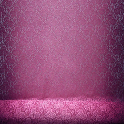 Ombre Stretch Lace Fabric (Wine/Pink) | (2 Way Stretch/Per Yard)