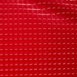 3D Pattern on Poly Vinyl Fabric (Red) | (4 Way Stretch/Per Yard)