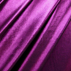 Solid Color Metallic Foil Slinky Fabric | (2 Way Stretch/Per Yard)