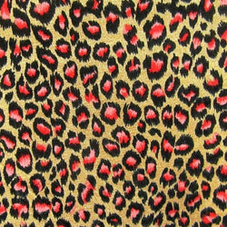 Leopard Print on Slinky Fabric Fabric | (2 Way Stretch/Per Yard)