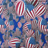 US Flag with Balloon Design on Poly Spandex Fabric | (4 Way Stretch/Per Yard)