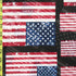 USA Flag on Poly Spandex Fabric |  (4 Way Stretch/Per Yard)