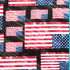 USA Flag on Poly Spandex Fabric |  (4 Way Stretch/Per Yard)