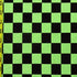 Checkerboard Print (1x1) on Nylon Spandex Fabric (Lime Green/Black) | (4 Way Stretch/Per Yard)