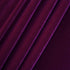 Solid Color Stretch Velvet Fabric (Burgundy) | (4 Way Stretch/Per Yard)