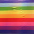 Rainbow Pride Print with Shiny Dots on Poly Spandex Fabric | (4 Way Stretch/Per Yard)