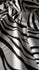 Exotic Zebra Print on Nylon Spandex Fabric (White) | (4 Way Stretch/Per Yard)