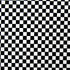 Checkerboard Print on Poly Spandex Fabric (White/Black) | (4 Way Stretch/Per Yard)
