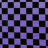 Checkerboard Print (1x1) on Nylon Spandex Fabric (Purple/Black) | (4 Way Stretch/Per Yard)
