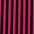 0.5" (Half Inch) Vertical Stripes on Poly Spandex Fabric (Black/Fuchsia) | (4 Way Stretch/Per Yard)