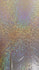 Silver & Light Pink Shattered Glass w/ Holographic Foil on Nylon Spandex Fabric | (4 Way Stretch/Per Yard)