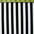 0.5" (Half Inch) Matte Finish Vertical Stripes on Nylon Spandex Fabric (Black/White) | (4 Way Stretch/Per Yard)
