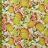 Thanksgiving Floral Pumpkin Print on Poly Spandex Fabric (4 Way Stretch/Per Yard)