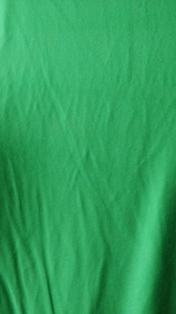 Solid Color Stretch Velvet Fabric (Neon Green) | (4 Way Stretch/Per Yard)