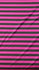 0.5" (Half Inch) Vertical Stripes on Poly Spandex Fabric (Black/Fuchsia) | (4 Way Stretch/Per Yard)