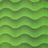 Waves with Black Foil on Neon Green Poly Spandex Fabric | (4 Way Stretch/Per Yard)