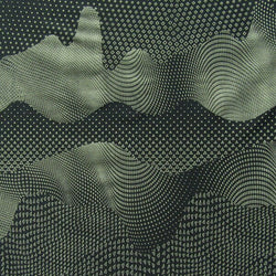 Activewear Abstract Print on Nylon Spandex Fabric (Black) | (4 Way Stretch/Per Yard)