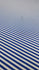Vertical Stripes on Poly Spandex Fabric (White/Royal Blue) | (4 Way Stretch/Per Yard)