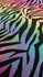 Rainbow Pride Zebra Print on Poly Spandex Fabric | (4 Way Stretch/Per Yard)