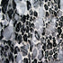 Spotted Printed Lace Fabric (Black/Natural) | (2 Way Stretch/Per Yard)