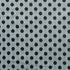 Polka Dot Print on Poly Mesh Fabric (Black/Silver) | (2 Way Stretch/Per Yard)