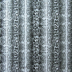 Snake Skin Printed on Poly Spandex Fabric | (4 Way Stretch/Per Yard)