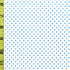 Small Polka Dot Print on Poly Spandex Fabric (Navy Blue/White) | (4 Way Stretch/Per Yard)