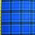 Classic Plaid Print on Poly Spandex Fabric (Blue) | (4 Way Stretch/Per Yard)