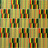 African Kenta Cloth Print on Poly Spandex Fabric | (4 Way Stretch/Per Yard)