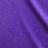 Dots with Holographic Foil Print on Poly Spandex Fabric (Purple/Purple) | (2 Way Stretch/Per Yard)