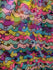Hearts, Stars, and Smiley with Multicolor Holographic Foil Print on Poly Spandex Fabric | (4 Way Stretch/Per Yard)