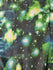 Stars and Galaxy on Poly Spandex Fabric | (4 Way Stretch/Per Yard)
