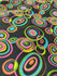 Trippy Inverse Dots Printed on Poly Spandex Fabric | (4 Way Stretch/Per Yard)