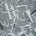 Newspaper Printed on Poly Mesh Fabric | (4 Way Stretch/Per Yard)